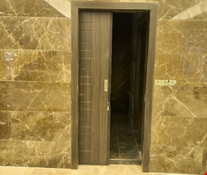 درب چوبی ریلی توکار