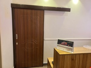 درب چوبی کشویی روکار